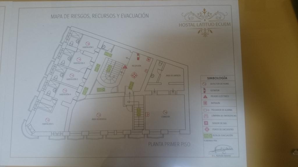 Hostal Latitud Ecuem كويتو المظهر الخارجي الصورة